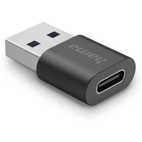 Hama USB-Adapter USB-A-Plug - USB-C-Connection USB 3.2 GEN2 10 GBIT/s