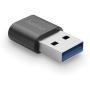 Hama USB-Adapter USB-A-Plug - USB-C-Connection USB 3.2 GEN2 10 GBIT/s