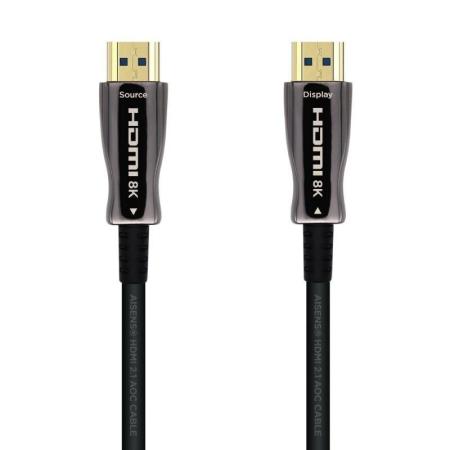 Cable HDMI 2.1 AOC 8K Aisens A153-0523/ HDMI Macho - HDMI Macho/ 70m/ Negro