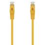 Cable de Red RJ45 AWG24 UTP Aisens A145-0564 Cat.6A/ LSZH/ 30cm/ Amarillo