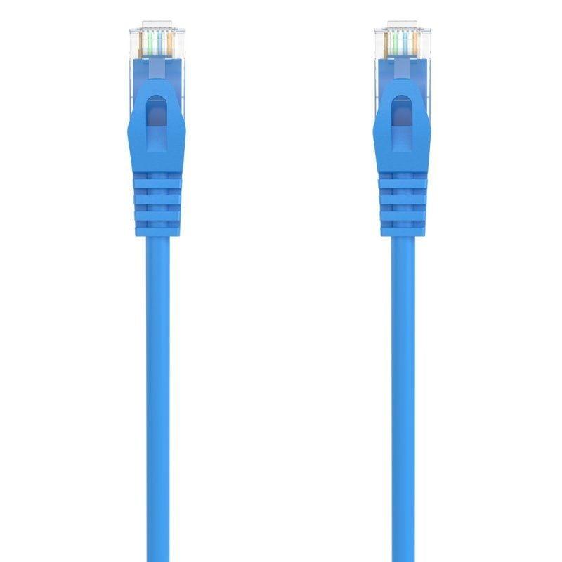 Cable de Red RJ45 AWG24 UTP Aisens A145-0571 Cat.6A/ LSZH/ 30cm/ Azul