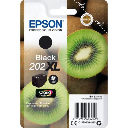 Epson 202XL Black Ink Cartridge (w/ Security)