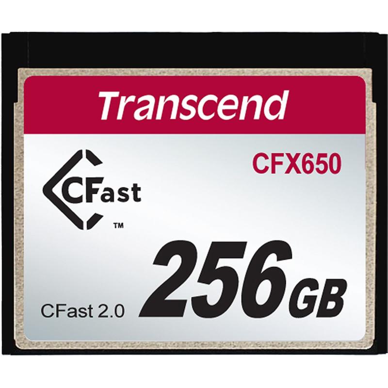 Transcend CFast 2.0 256GB R510/W370MB/s SATA3 SLC Mode
