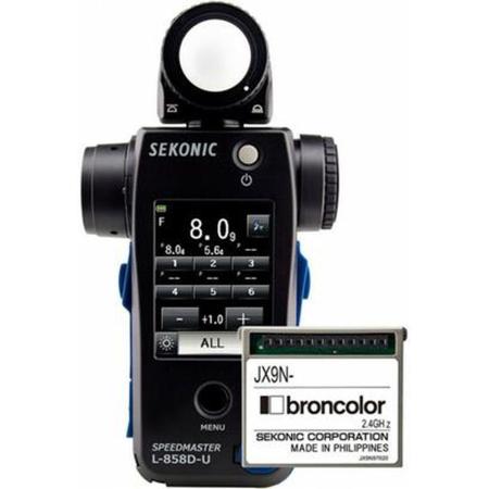 Sekonic L-858D + RT-BR Broncolor