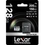 Lexar MicroSDXC Silver Plus UHS-1 128GB V30 R205/W100MB/s