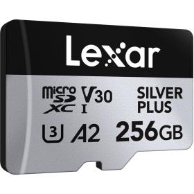 Lexar MicroSDXC Silver Plus UHS-1 256GB V30 R205/W100MB/s