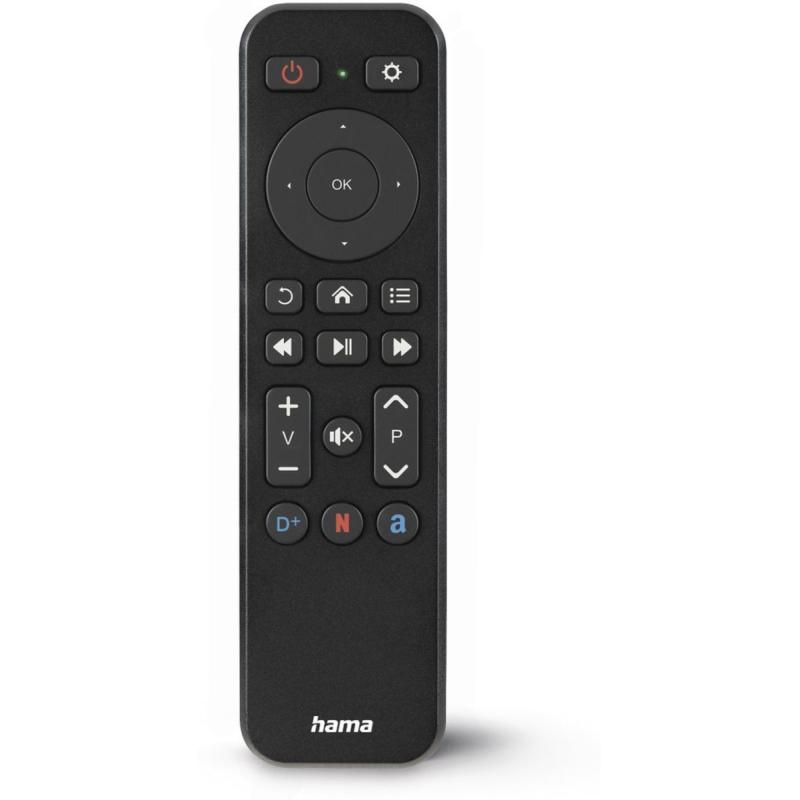 Hama Remote Control For TV + Button Netflix.prime Video.disney+ Prog.baar