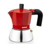 Cafetera Italiana Monix Induction Inox M863106/ 6 Tazas/ Roja