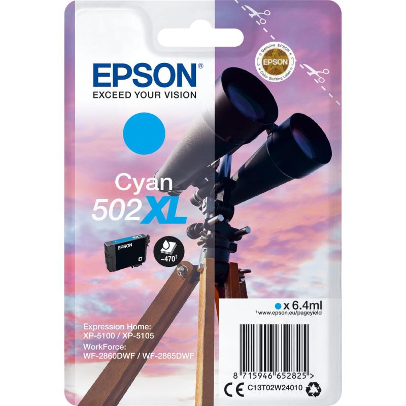 Epson Cyan 502XL Sec C13T02W24020 - Binocular