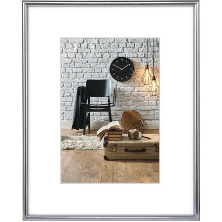 Hama Photo Frame Sevilla Plastic 20x28cm Mat Silver