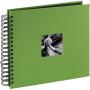 Hama Spiraalalbum Fine Art 28X24CM/50 Black Pages Green