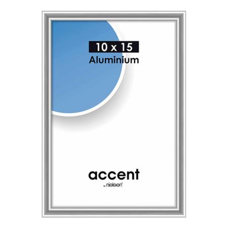 Nielsen Photo Frame 51223 Accent Glanzend Silver 10x15cm