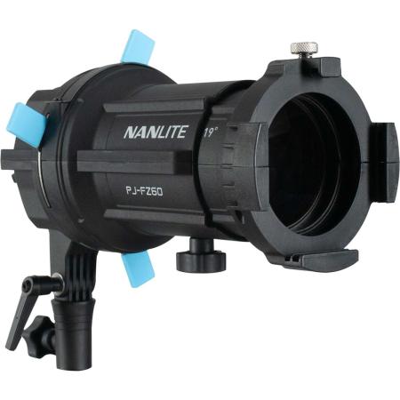 Nanlite Projection Attachment FM-Mount w/ 19° Lens PJ-FMM-60