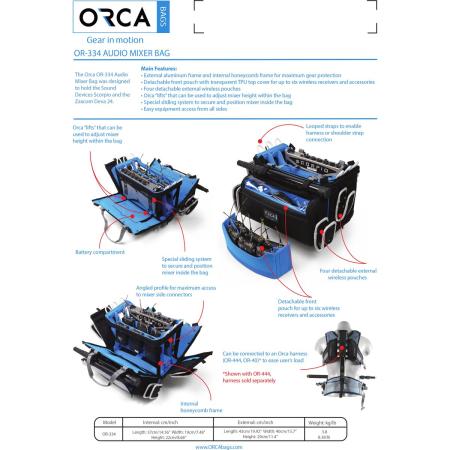 ORCA OR-334 ORCA Audio Mixer Bag