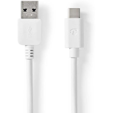 Nedis USB-Cable USB-A M 3.2 USB-C M 60 W 5 GBPS NP 1 M PVC WH