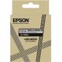 Epson Matte White/Black 12mm LK-4WBJ
