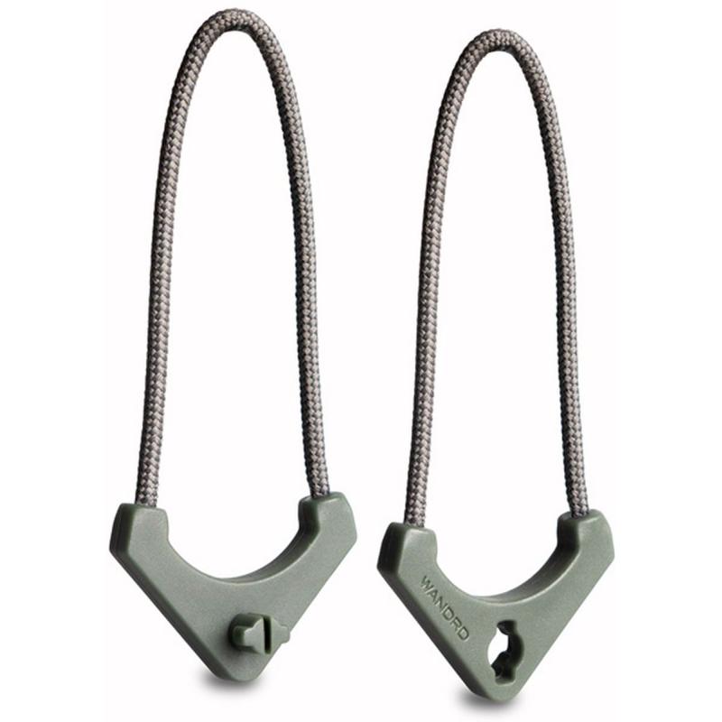 WANDRD Worryless Zipper Puller Wasatch Green