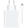 Cargador de Pared Xiaomi 120W HyperCharge Combo (Type-A)/ 1xUSB + Cable USB Tipo-C/ 120W