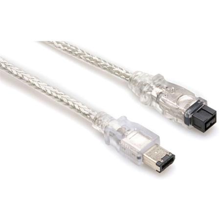 Hosa FIW96106 Firewire 800 Cable 9-PIN - 6-PIN 6FT