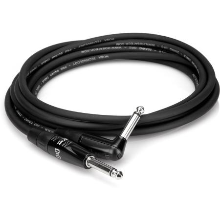 Hosa GTR-205R Guitar Cable Hosa Straight To Right-Angle 5 FT