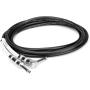 Hosa GTR-205R Guitar Cable Hosa Straight To Right-Angle 5 FT