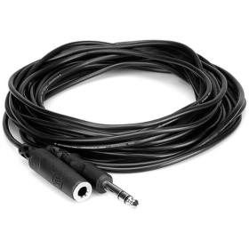 Hosa HPE-325 H.phone Ext Cable 1/4IN TRS To 1/4IN TRS 25FT