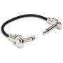 Hosa IRG-1005 Guitar Patch Cable Low-Profile R-ANG To S 6IN