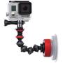 Joby Gorillapod Suction Cup &amp;amp; Gorillapod Arm Black/Red