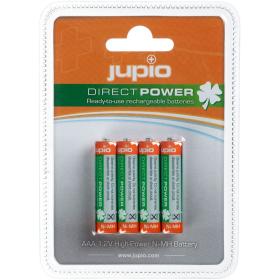 Jupio Rechargeable Batt AAA 850 mAh 4 pcs Dir Power VPE-10