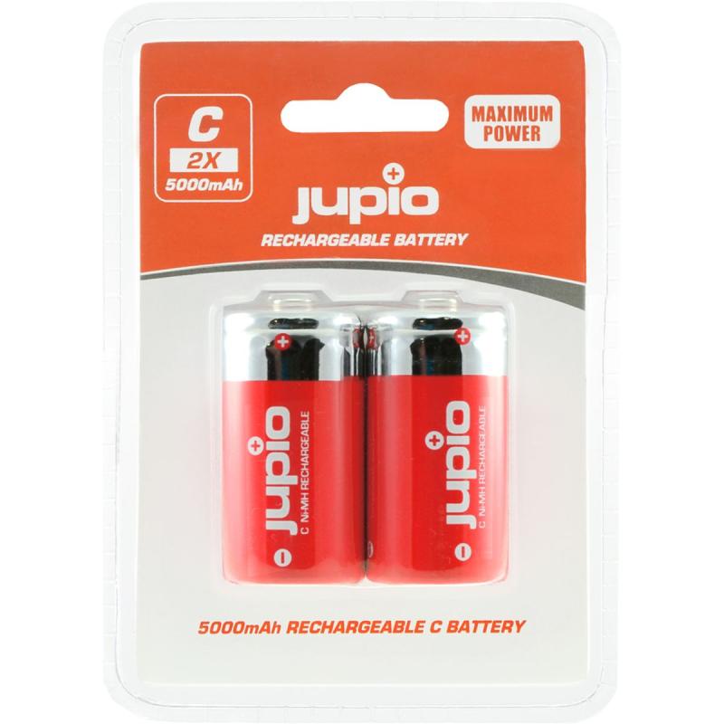 Jupio Rechargeable Batteries C 5000mAh 2 pcs