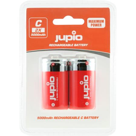 Jupio Rechargeable Batteries C 5000mAh 2 pcs