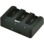 Jupio Compact USB Triple Charger For GoPro Hero 3/3+/4 BATT.