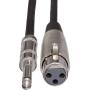 Hosa MCH-125 Microphone Cable Hosa XLR3F To 1/4 In TS 25 FT