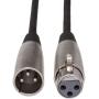 Hosa MCL-105 Microphone Cable Hosa XLR3F To XLR3M 5 FT