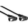 Hosa MID-310RR R-ANG Midi Cable R-ANG 5-PIN DIN To S 10FT