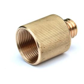 Rycote Brass 3/8&amp;quot; M To 5/8&amp;quot; F Screw Adaptor