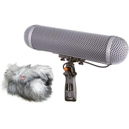 Rycote Modular Windshield 4 Kit w/ Green Windjammer