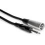 Hosa STX-110M Balancedint.con 1/4IN TRS To XLR3M 10FT