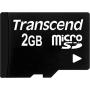 Transcend MicroSD 2GB w/ Adapter