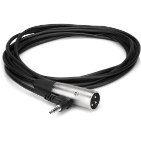 Hosa XVM-110M Camc.mic.cable R-Angle 3.5mm TRS To XLR3M 10FT