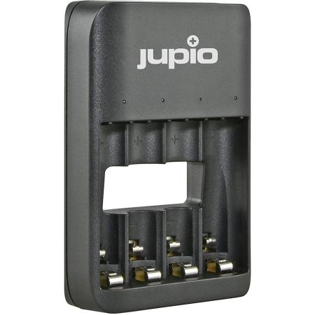 Jupio USB 4-SLOTS Battery Charger LED