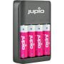 Jupio USB 4-SLOTS Battery Charger LED