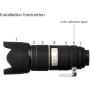 easyCover Lens Oak For EF 70-200mm f/2.8 L IS II USM Black