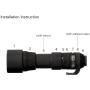 easyCover Lens Oak For 150-600mm f/5-6.3 DG OS HSM | C Black