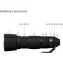 easyCover Lens Oak For AF-S 200-500mm f/5.6 E ED VR Black