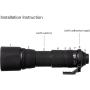 easyCover Lens Oak For SP 150-600mm f/5-6.3 DI VC USD BK.