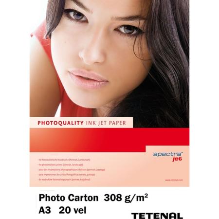 Tetenal 308 Gram Photo Carton A3 20 Sheets Fine Art