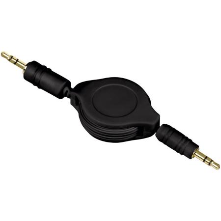 Hama Roll-Up Cable 3.5mm Plug Stereo - 3.5mm Plug Stereo