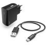 Hama Travel Charger Set Micro-USB 2.4A Black