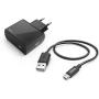 Hama Travel Charger Set Micro-USB 2.4A Black